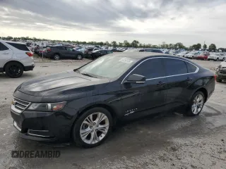 2015 Chevrolet Impala LT with VIN 2G1115SL1F9211883, listed as a Copart auction lot 54350185 with 167,969 mi miles and Salvage title. Bid and sale history available at DreamBid. Image 1.