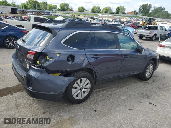 2017 Subaru Outback Premium z VIN 4S4BSAFC9H3345334, wystawiony jako Copart lot #58499525 z przebiegiem 43 553 mil mil oraz Szkoda całkowita • Salvage title. Historia ofert i sprzedaży dostępna na DreamBid. Obrazek 3.