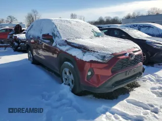 2019 Toyota RAV4 with VIN NJ1457E, listed as a Copart auction lot 50837324 with 44,266 mi miles and Salvage title. Bid and sale history available at DreamBid. Image 1.