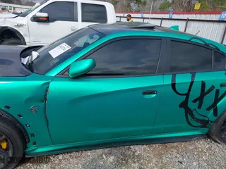2021 Dodge Charger SRT Hellcat Widebody with VIN 2C3CDXL95MH623026, listed as a IAAI auction lot 41421741 with 60,235 mi miles. Bid and sale history available at carsss.com. Image 14.