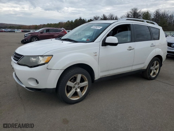 2008 Mitsubishi Outlander XLS with VIN JA4MT41X18Z013563, listed as a Copart auction lot 83384514 with 148,032 mi miles and Salvage Title. Bid and sale history available at carsss.com. Image 1.