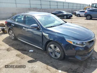 2017 Kia Optima Hybrid EX with VIN KNAGU4LE7H5010442, listed as a Copart auction lot 70532704 with 79,916 mi miles and Salvage Title. Bid and sale history available at carsss.com. Image 4.