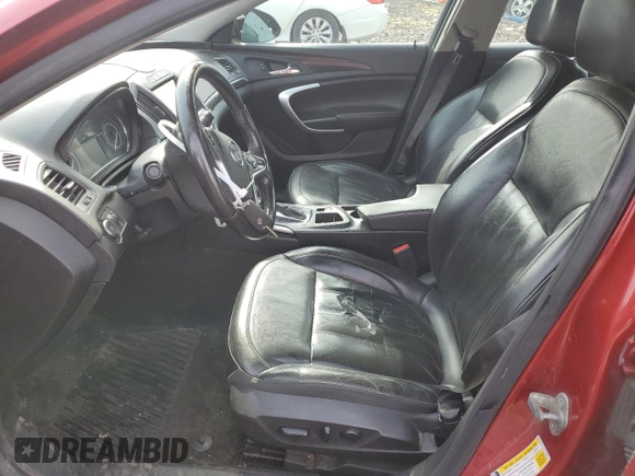 2014 Buick Regal with VIN 2G4GL5EX6E9179064, listed as a Copart auction lot 52340625 with 106,135 mi miles and Salvage Title. Bid and sale history available at DreamBid. Image 7.