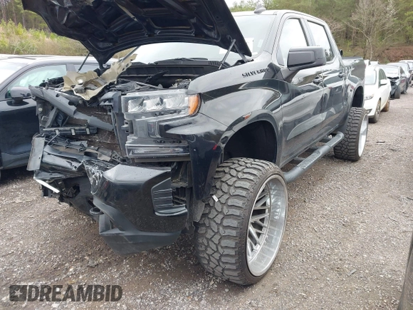 2019 Chevrolet Silverado 1500 with VIN 1GCUWDED4KZ179094, listed as a IAAI auction lot 41709716 with 161,582 mi miles and . Bid and sale history available at DreamBid. Image 2.