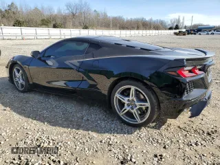 2024 Chevrolet Corvette 1LT with VIN 1G1YA2D41R5108533, listed as a Copart auction lot 48159845 with 5,610 mi miles and Salvage Title. Bid and sale history available at carsss.com. Image 2.