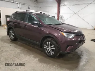 2017 Toyota RAV4 LE with VIN 2T3BFREVXHW638604, listed as a Copart auction lot 51671795 with 90,447 mi miles and Salvage Title. Bid and sale history available at carsss.com. Image 4.