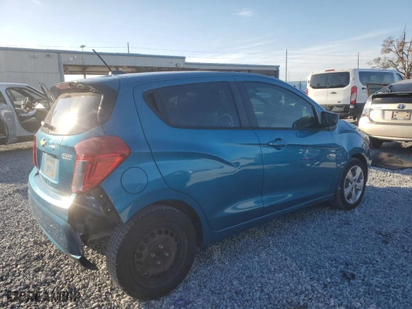 2020 Chevrolet Spark LS with VIN KL8CB6SA8LC467484, listed as a Copart auction lot 46570855 with 81,154 mi miles and Non Repairable. Bid and sale history available at carsss.com. Image 3.