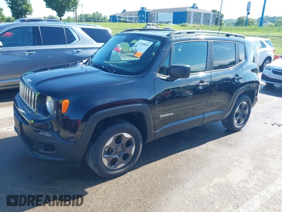 2017 Jeep Renegade Sport with VIN ZACCJBAB7HPE42978, listed as a IAAI auction lot 42348869 with 78,154 mi miles and . Bid and sale history available at DreamBid. Image 19.