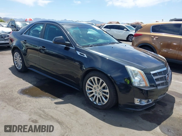 2011 Cadillac CTS Premium with VIN 1G6DS5ED7B0112191, listed as a IAAI auction lot 42110914 with 186,200 mi miles. Bid and sale history available at carsss.com. Image 1.