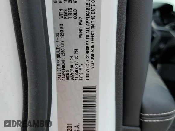 2023 Jeep Grand Cherokee Altitude with VIN 1C4RJJAG7P8914201, listed as a Copart auction lot 44374885 with Not provided miles and Salvage title. Bid and sale history available at DreamBid. Image 14.