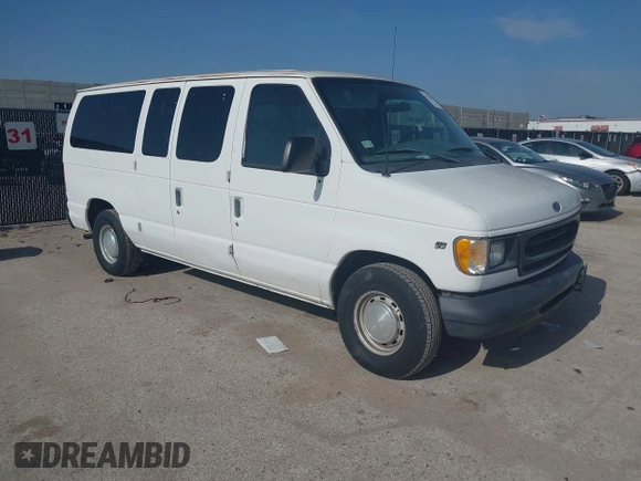 2002 Ford Econoline Passenger XL with VIN 1FMRE11W62HA51455, listed as a IAAI auction lot 42778538 with 109,986 mi miles and . Bid and sale history available at DreamBid. Image 1.