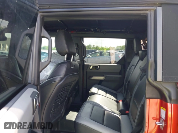 2023 Ford Bronco with VIN 1FMDE5BH1PLB27668, listed as a IAAI auction lot 42359149 with 20,468 mi miles and . Bid and sale history available at DreamBid. Image 8.