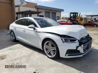 2018 Audi A5 Sportback Premium Plus with VIN WAUENCF50JA073292, listed as a Copart auction lot 71502713 with 39,232 mi miles. Bid and sale history available at carsss.com. Image 4.
