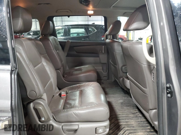 2013 Honda Odyssey Touring with VIN 5FNRL5H90DB071415, listed as a Copart auction lot 52697785 with 200,430 mi miles and Salvage Title. Bid and sale history available at carsss.com. Image 12.