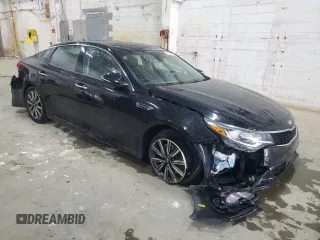 2019 Kia Optima EX with VIN 5XXGU4L11KG344615, listed as a Copart auction lot 51901885 with 141,453 mi miles and Salvage Title. Bid and sale history available at carsss.com. Image 4.