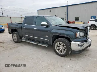 2018 GMC Sierra 1500 SLT with VIN 3GTP1NEC1JG448756, listed as a Copart auction lot 56981715 with 67,597 mi miles and Salvage title. Bid and sale history available at DreamBid. Image 4.