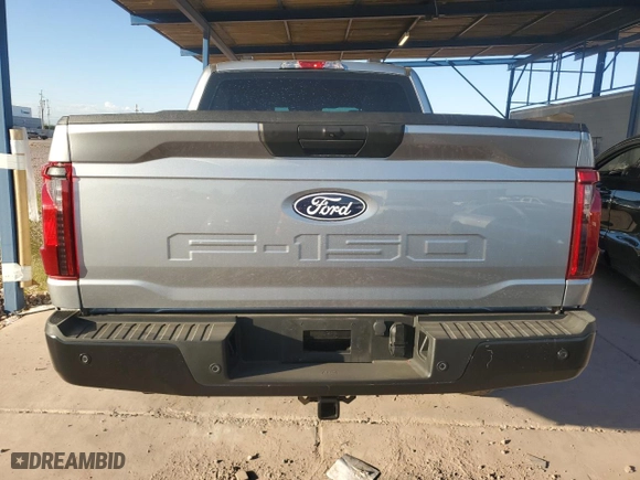 2024 Ford F-150 XL with VIN 1FTFW1L51RKD07071, listed as a Copart auction lot 76510574 with 965 mi miles and Salvage Title. Bid and sale history available at carsss.com. Image 6.