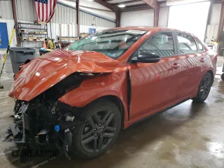2021 Kia Forte GT-Line z VIN 3KPF34AD6ME271488, wystawiony jako Copart lot #51644455 z przebiegiem 75 281 mil mil oraz Szkoda całkowita • Salvage title. Historia ofert i sprzedaży dostępna na DreamBid. Obrazek 1.