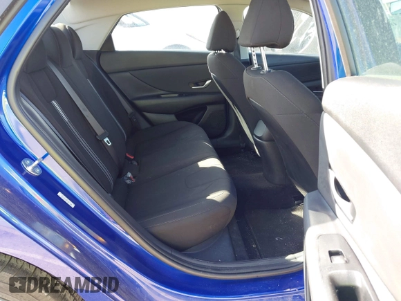 2023 Hyundai Elantra SEL with VIN KMHLS4AG8PU617185, listed as a IAAI auction lot 41843024 with 24,365 mi miles and . Bid and sale history available at DreamBid. Image 8.