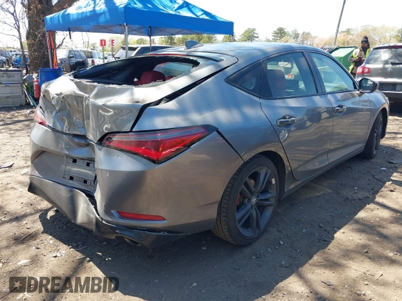 2024 Acura Integra w/A-Spec Package z VIN 19UDE4H30RA007838, wystawiony jako IAAI lot #42139000 z przebiegiem 14 246 mil mil oraz . Historia ofert i sprzedaży dostępna na DreamBid. Obrazek 4.