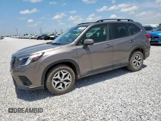 2023 Subaru Forester Premium with VIN JF2SKAEC9PH478748, listed as a Copart auction lot 61264595 with 32,515 mi miles and Clean title. Bid and sale history available at DreamBid. Image 1.
