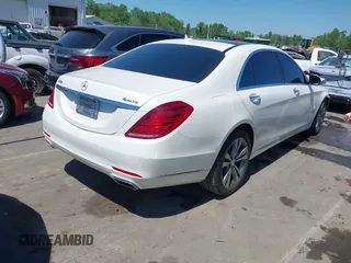 2014 Mercedes-Benz S with VIN WDDUG8FB4EA053974, listed as a IAAI auction lot 42057598 with 76,124 mi miles. Bid and sale history available at carsss.com. Image 4.