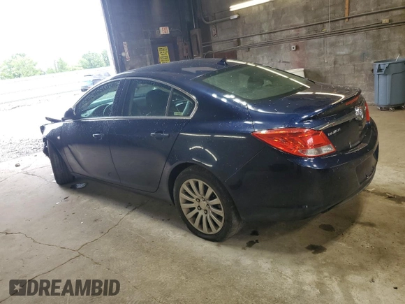 2011 Buick Regal CXL RL2 z VIN 2G4GP5EC7B9196601, wystawiony jako Copart lot #62265405 z przebiegiem 133 163 mil mil oraz Szkoda całkowita • Salvage title. Historia ofert i sprzedaży dostępna na DreamBid. Obrazek 2.