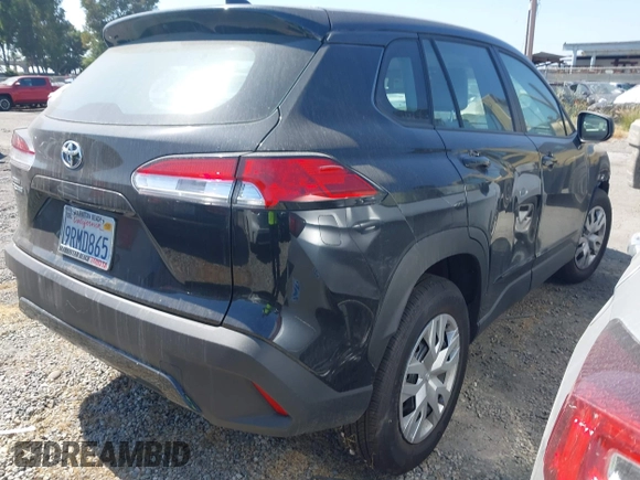 2024 Toyota Corolla Cross L with VIN 7MUAAAAG6RV115916, listed as a IAAI auction lot 42379212 with 3,416 mi miles and . Bid and sale history available at DreamBid. Image 4.
