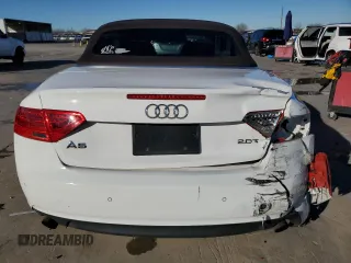 2013 Audi A5 2.0T Premium Plus with VIN WAUJFAFH2DN014655, listed as a Copart auction lot 87820845 with 163,209 mi miles and Salvage Title. Bid and sale history available at carsss.com. Image 6.