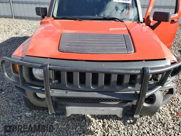 2008 Hummer H3 SUV with VIN 5GTEN13E888113513, listed as a Copart auction lot 76440684 with Not Provided miles and Salvage Title. Bid and sale history available at carsss.com. Image 12.