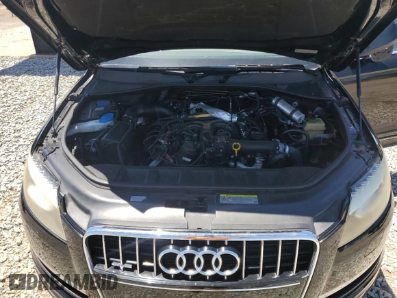 2014 Audi Q7 Premium Plus with VIN WA1LMAFE0ED018356, listed as a Copart auction lot 58155505 with 109,340 mi miles and Clean title. Bid and sale history available at DreamBid. Image 12.