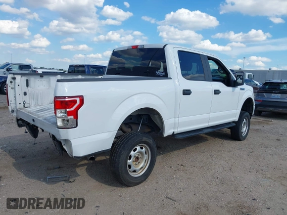 2019 Ford F-150 XL with VIN 1FTEW1EP7KFB10186, listed as a IAAI auction lot 42230640 with 105,234 mi miles and . Bid and sale history available at DreamBid. Image 4.