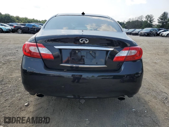 2011 Infiniti M with VIN JN1BY1AP3BM321578, listed as a Copart auction lot 66103954 with Not Provided miles and Salvage Title. Bid and sale history available at DreamBid. Image 6.