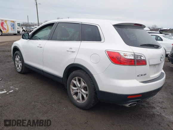 2012 Mazda CX-9 Sport with VIN JM3TB3BV1C0334731, listed as a IAAI auction lot 41318666 with 308,100 mi miles. Bid and sale history available at carsss.com. Image 3.