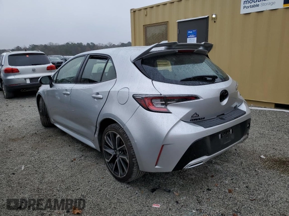2020 Toyota Corolla Hatchback XSE with VIN JTNC4RBE3L3093240, listed as a Copart auction lot 85146194 with 59,189 mi miles and Non Repairable. Bid and sale history available at carsss.com. Image 2.
