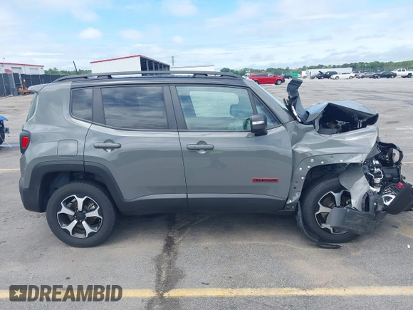 2021 Jeep Renegade Trailhawk with VIN ZACNJDC19MPN29653, listed as a IAAI auction lot 42354229 with 58,106 mi miles and . Bid and sale history available at DreamBid. Image 13.
