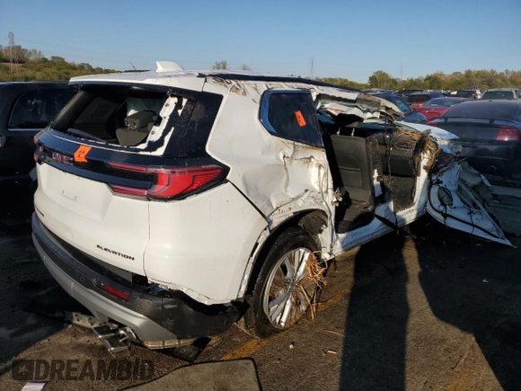 2024 GMC Acadia AWD Elevation z VIN 1GKENNKS8RJ173974, wystawiony jako Copart lot #75293634 z przebiegiem Nie podano mil oraz Nie do naprawy. Historia ofert i sprzedaży dostępna na DreamBid. Obrazek 3.