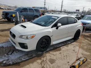 2017 Subaru WRX Premium with VIN JF1VA1F67H9818150, listed as a Copart auction lot 45415965 with 77,716 mi miles and Salvage Title. Bid and sale history available at carsss.com. Image 1.