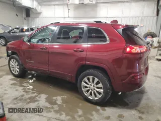 2018 Jeep Cherokee Overland with VIN 1C4PJMJXXJD617222, listed as a Copart auction lot 52100155 with 110,771 mi miles and Clean title. Bid and sale history available at DreamBid. Image 2.