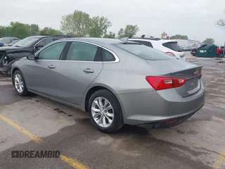 2025 Chevrolet Malibu LT with VIN 1G1ZD5ST0SF143698, listed as a IAAI auction lot 42106668 with 9,211 mi miles and . Bid and sale history available at DreamBid. Image 3.