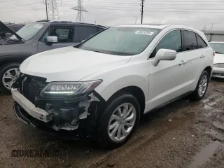 2017 Acura RDX w/Technology Pkg with VIN 5J8TB4H56HL025186, listed as a Copart auction lot 49624285 with 122,511 mi miles and Salvage Title. Bid and sale history available at carsss.com. Image 1.
