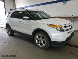 2013 Ford Explorer Limited with VIN 1FM5K8F87DGC12043, listed as a Copart auction lot 52203705 with 182,725 mi miles and Salvage Title. Bid and sale history available at carsss.com. Image 4.