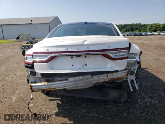 2017 Lincoln Continental Select with VIN 1LN6L9TK8H5602156, listed as a Copart auction lot 61907695 with 112,382 mi miles and Salvage title. Bid and sale history available at DreamBid. Image 6.