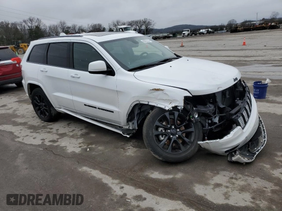 2022 Jeep Grand Cherokee WK Laredo X with VIN 1C4RJFAGXNC145717, listed as a Copart auction lot 85322194 with 19,262 mi miles and Salvage Title. Bid and sale history available at carsss.com. Image 4.