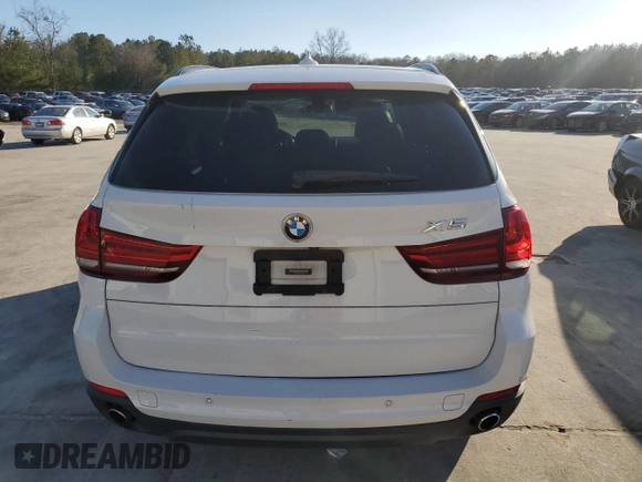2016 BMW X5 sDrive35i with VIN 5UXKR2C53G0R70709, listed as a Copart auction lot 43890305 with 162,989 mi miles and Salvage Title. Bid and sale history available at carsss.com. Image 6.