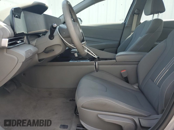 2025 Hyundai Elantra SEL Convenience with VIN KMHLS4DG3SU885551, listed as a Copart auction lot 54754125 with 11,446 mi miles and Clean Title. Bid and sale history available at DreamBid. Image 7.