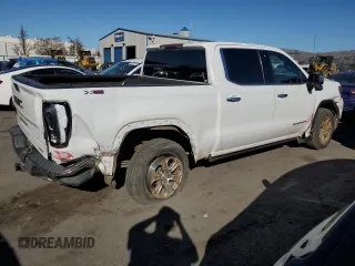 2022 GMC Sierra 1500 Limited SLT with VIN 3GTU9DED0NG154771, listed as a Copart auction lot 87717695 with 21,463 mi miles and Salvage Title. Bid and sale history available at carsss.com. Image 3.
