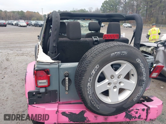 2015 Jeep Wrangler Sport with VIN 1C4AJWAG3FL589214, listed as a IAAI auction lot 41056259 with 101,758 mi miles and . Bid and sale history available at DreamBid. Image 15.