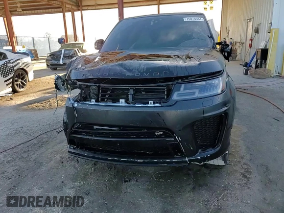 2021 Land Rover Range Rover Sport SVR with VIN SALWZ2RE8MA789212, listed as a Copart auction lot 75075584 with 42,192 mi miles and Salvage Title. Bid and sale history available at DreamBid. Image 14.
