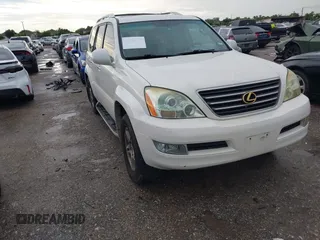 2009 Lexus GX 470 with VIN JTJBT20X190174369, listed as a IAAI auction lot 42663197 with 137,752 mi miles and . Bid and sale history available at DreamBid. Image 1.